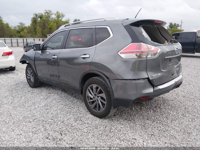Продажа на аукционе авто 2016 Nissan Rogue Sl, vin: 5N1AT2MT9GC748827, номер лота: 44785268