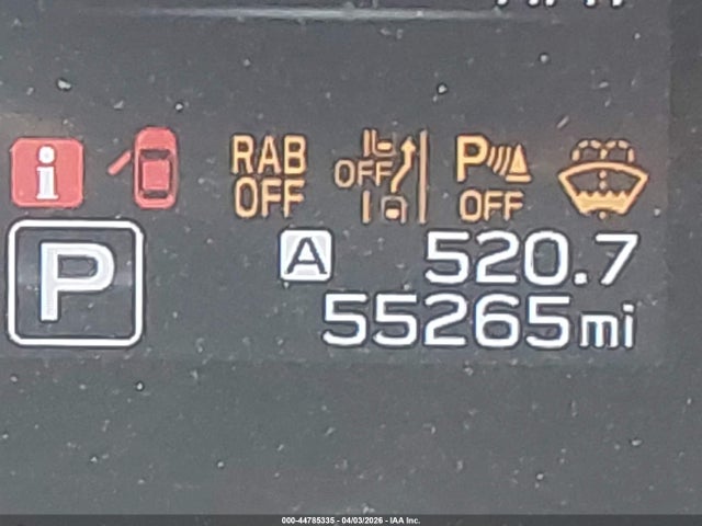 44785335 :رقم المزاد ، 4S4BTALC8P3223533 vin ، 2023 Subaru Outback Onyx Edition مزاد بيع