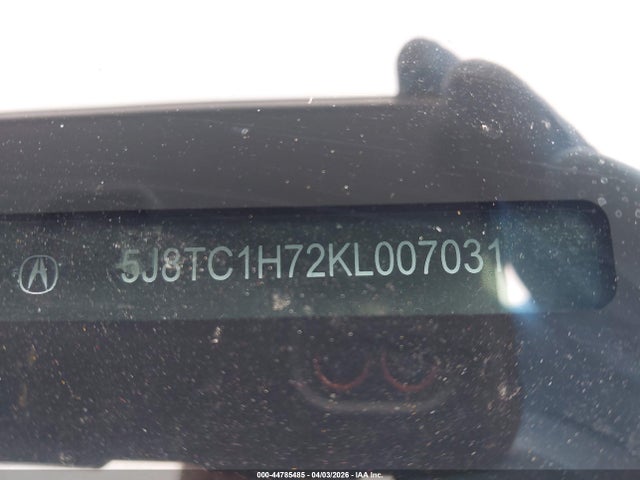 2019 ACURA RDX 5J8TC1H72KL007031 Photo 8