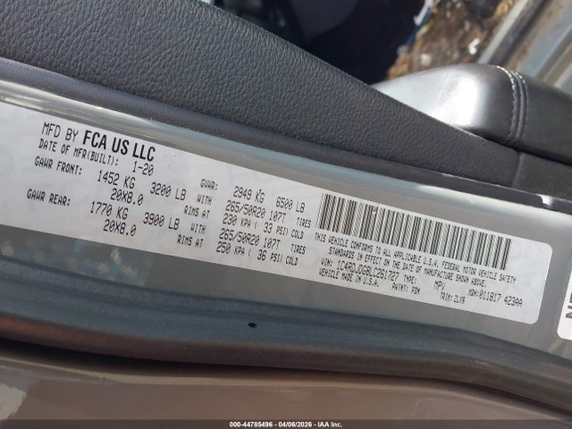 2020 DODGE DURANGO 1C4RDJDG8LC261727 Photo 8