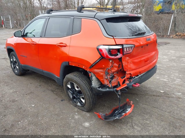 Продажа на аукционе авто 2018 Jeep Compass Trailhawk 4x4, vin: 3C4NJDDB5JT116305, номер лота: 44785534