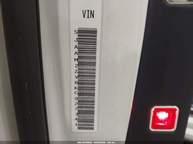 SJAAM2ZV8KC027341 Bentley Bentayga V8