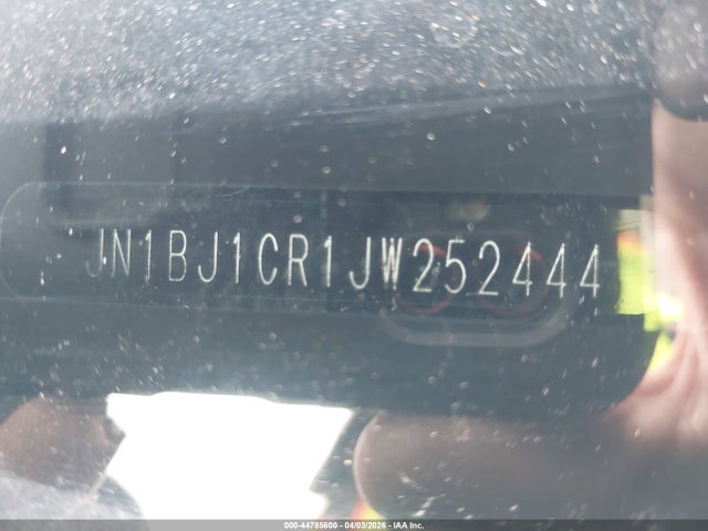 Aukcja sprzedaży 2018 Nissan Rogue Sport S, vin: JN1BJ1CR1JW252444, numer aukcji: 44785600