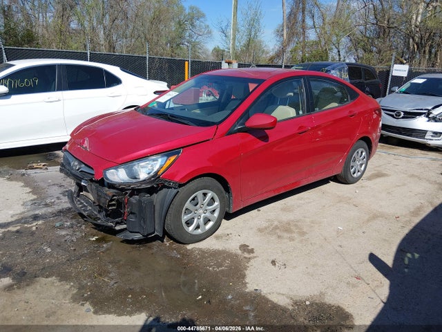2014 Hyundai Accent Gls მანქანა იყიდება აუქციონზე, vin: KMHCT4AE4EU703263, აუქციონის ნომერი: 44785671