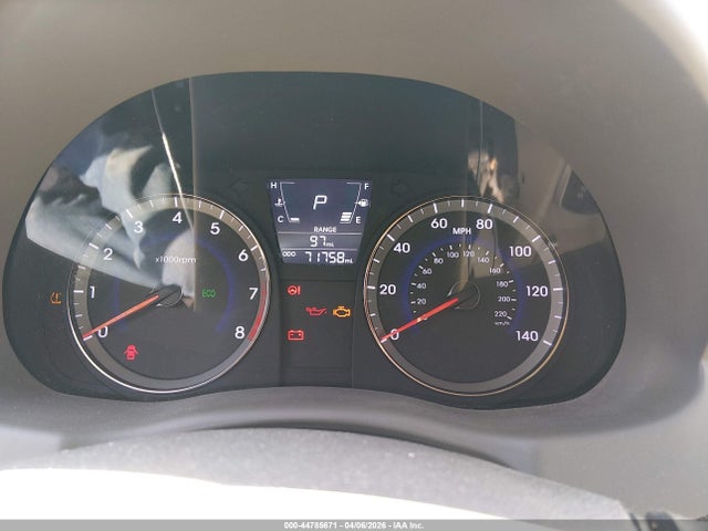 2014 Hyundai Accent Gls მანქანა იყიდება აუქციონზე, vin: KMHCT4AE4EU703263, აუქციონის ნომერი: 44785671