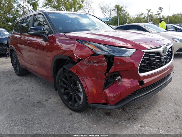Продажа на аукционе авто 2024 Toyota Highlander Xle, vin: 5TDKDRAHXRS547793, номер лота: 44785708