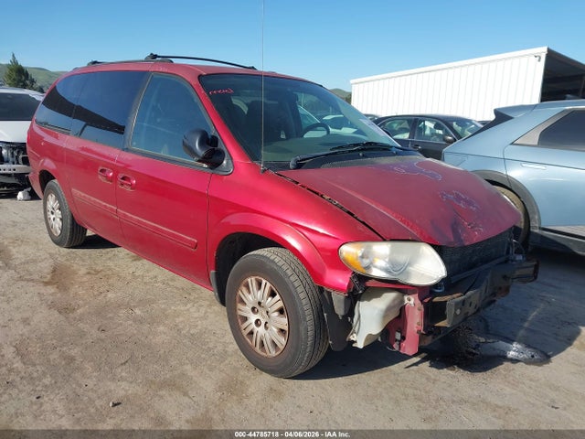 44785718 :رقم المزاد ، 2C4GP44R35R543253 vin ، 2005 Chrysler Town & Country Lx مزاد بيع