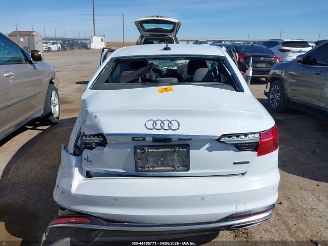 2023 Audi A4 Premium Plus 45 Tfsi S Line Quattro S Tronic მანქანა იყიდება აუქციონზე, vin: WAUEAAF44PA036374, აუქციონის ნომერი: 44785771