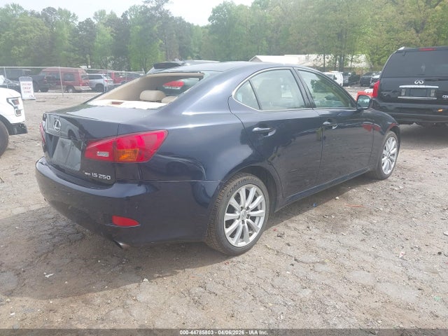 Продаж на аукціоні авто 2006 Lexus Is 250, vin: JTHCK262365001276, номер лоту: 44785803