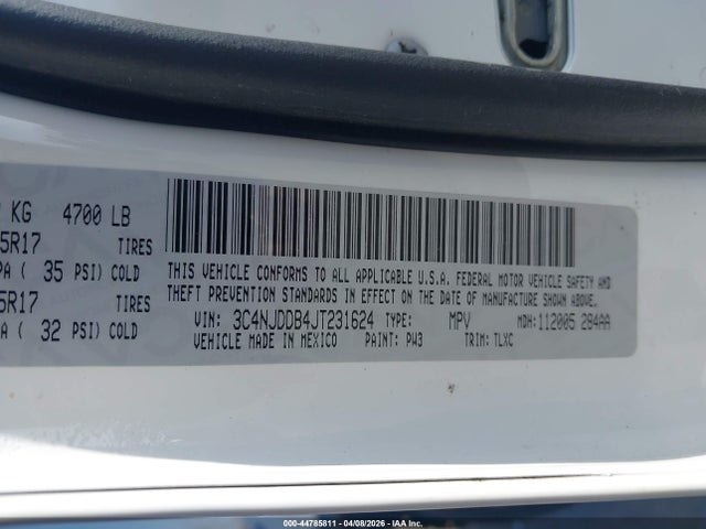 Продажа на аукционе авто 2018 Jeep Compass Trailhawk 4x4, vin: 3C4NJDDB4JT231624, номер лота: 44785811
