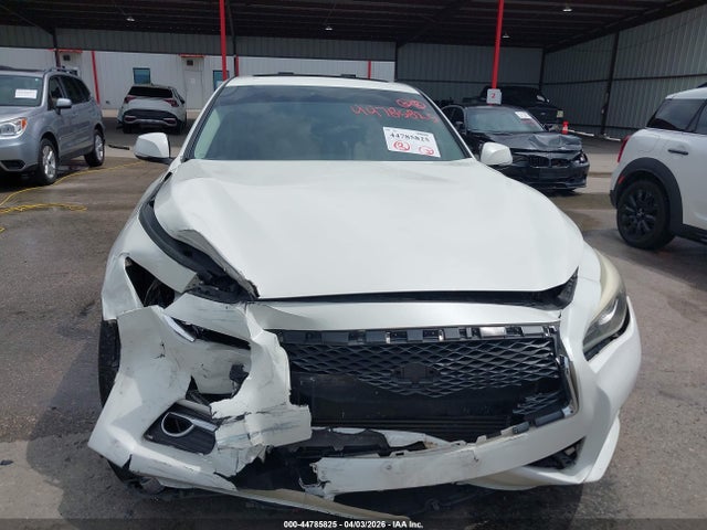 2017 Infiniti Q50 2.0t Premium მანქანა იყიდება აუქციონზე, vin: JN1CV7AP4HM640562, აუქციონის ნომერი: 44785825