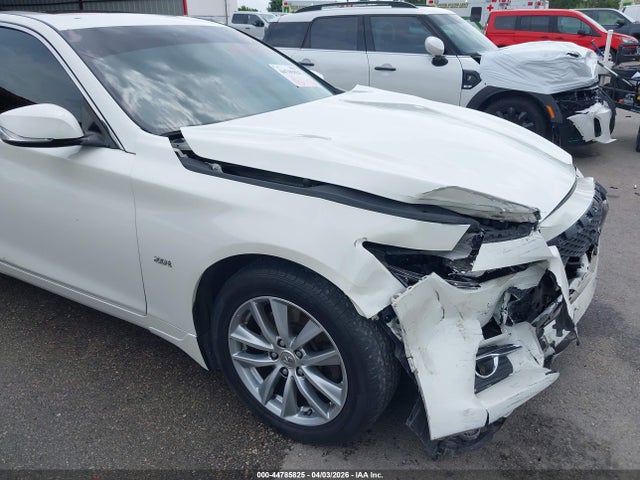 2017 Infiniti Q50 2.0t Premium მანქანა იყიდება აუქციონზე, vin: JN1CV7AP4HM640562, აუქციონის ნომერი: 44785825