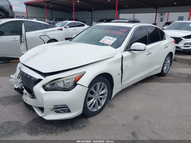 2017 Infiniti Q50 2.0t Premium მანქანა იყიდება აუქციონზე, vin: JN1CV7AP4HM640562, აუქციონის ნომერი: 44785825