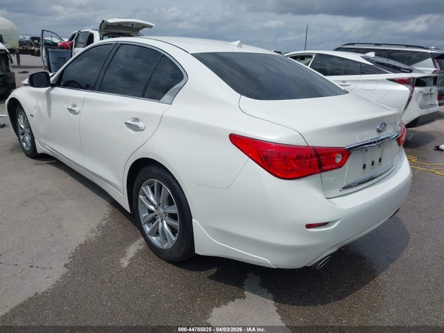 2017 Infiniti Q50 2.0t Premium მანქანა იყიდება აუქციონზე, vin: JN1CV7AP4HM640562, აუქციონის ნომერი: 44785825