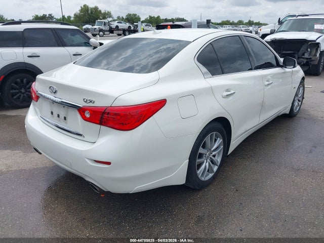 2017 Infiniti Q50 2.0t Premium მანქანა იყიდება აუქციონზე, vin: JN1CV7AP4HM640562, აუქციონის ნომერი: 44785825
