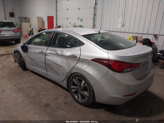 Продаж на аукціоні авто 2014 Hyundai Elantra Limited, vin: KMHDH4AE2EU142132, номер лоту: 44785831