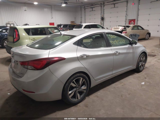 Продаж на аукціоні авто 2014 Hyundai Elantra Limited, vin: KMHDH4AE2EU142132, номер лоту: 44785831