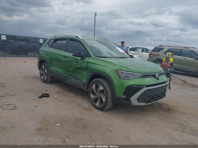 2025 Volkswagen Taos 1.5t Se მანქანა იყიდება აუქციონზე, vin: 3VVVC7B23SM076303, აუქციონის ნომერი: 44785878