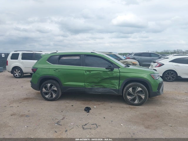2025 Volkswagen Taos 1.5t Se მანქანა იყიდება აუქციონზე, vin: 3VVVC7B23SM076303, აუქციონის ნომერი: 44785878