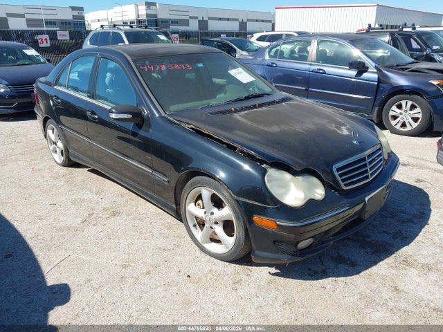 44785893 :رقم المزاد ، WDBRF40J75F664112 vin ، 2005 Mercedes-benz C 230 Kompressor Sport مزاد بيع