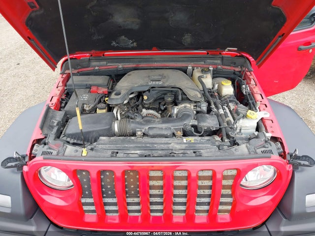 Продажа на аукционе авто 2018 Jeep Wrangler Unlimited Sport S 4x4, vin: 1C4HJXDG3JW132362, номер лота: 44785967
