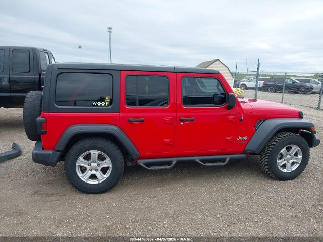 Продажа на аукционе авто 2018 Jeep Wrangler Unlimited Sport S 4x4, vin: 1C4HJXDG3JW132362, номер лота: 44785967