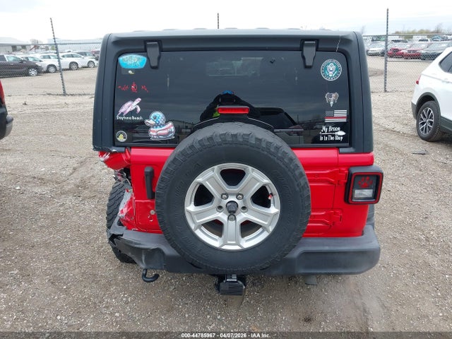 Продажа на аукционе авто 2018 Jeep Wrangler Unlimited Sport S 4x4, vin: 1C4HJXDG3JW132362, номер лота: 44785967