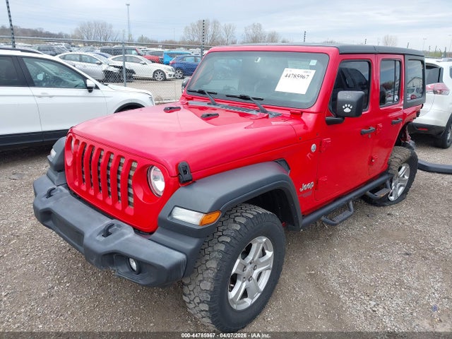 Продажа на аукционе авто 2018 Jeep Wrangler Unlimited Sport S 4x4, vin: 1C4HJXDG3JW132362, номер лота: 44785967