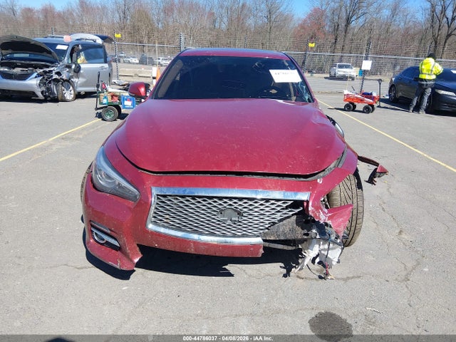 2015 Infiniti Q50 Premium მანქანა იყიდება აუქციონზე, vin: JN1BV7AR0FM415646, აუქციონის ნომერი: 44786037