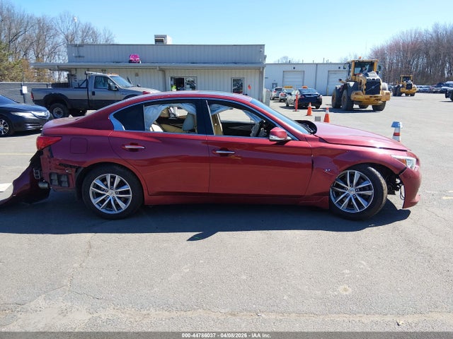 2015 Infiniti Q50 Premium მანქანა იყიდება აუქციონზე, vin: JN1BV7AR0FM415646, აუქციონის ნომერი: 44786037