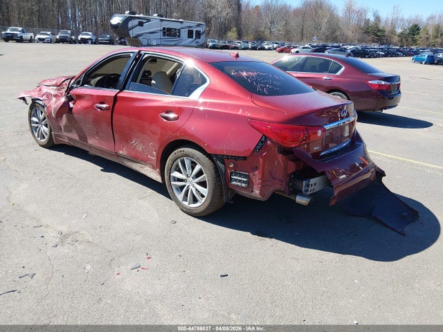 2015 Infiniti Q50 Premium მანქანა იყიდება აუქციონზე, vin: JN1BV7AR0FM415646, აუქციონის ნომერი: 44786037