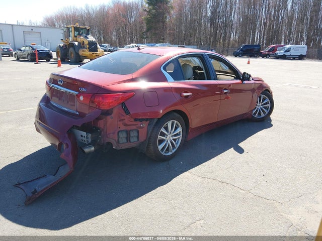 2015 Infiniti Q50 Premium მანქანა იყიდება აუქციონზე, vin: JN1BV7AR0FM415646, აუქციონის ნომერი: 44786037