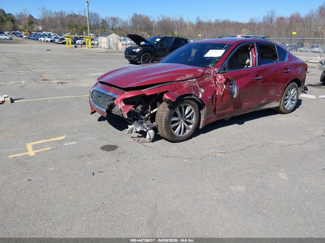 2015 Infiniti Q50 Premium მანქანა იყიდება აუქციონზე, vin: JN1BV7AR0FM415646, აუქციონის ნომერი: 44786037