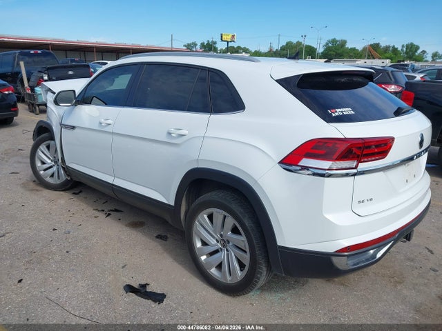 2022 Volkswagen Atlas Cross Sport 3.6l V6 Se W/technology მანქანა იყიდება აუქციონზე, vin: 1V2JE2CA8NC221825, აუქციონის ნომერი: 44786082