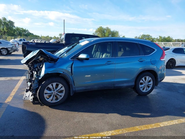 44786139 :رقم المزاد ، 2HKRM3H72EH533685 vin ، 2014 Honda Cr-v Ex-l مزاد بيع