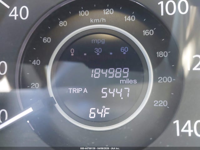 44786139 :رقم المزاد ، 2HKRM3H72EH533685 vin ، 2014 Honda Cr-v Ex-l مزاد بيع