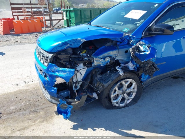 44786152 :رقم المزاد ، 3C4NJDBNXST539931 vin ، 2025 Jeep Compass Latitude 4x4 مزاد بيع