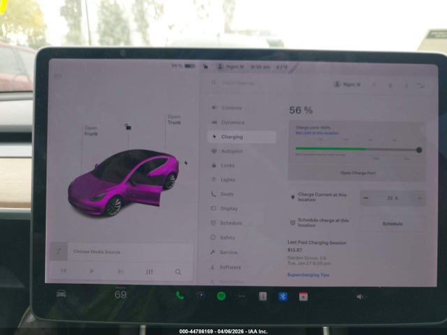 Продаж на аукціоні авто 2020 Tesla Model 3 Standard Range Plus Rear-wheel Drive/standard Range Rear-wheel Drive, vin: 5YJ3E1EA3LF806507, номер лоту: 44786169