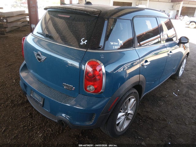 2011 Mini Cooper S Countryman მანქანა იყიდება აუქციონზე, vin: WMWZC5C54BWM10963, აუქციონის ნომერი: 44786251