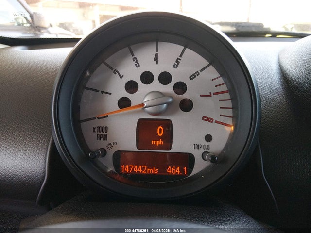 2011 Mini Cooper S Countryman მანქანა იყიდება აუქციონზე, vin: WMWZC5C54BWM10963, აუქციონის ნომერი: 44786251