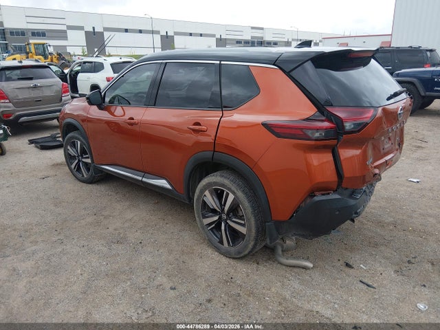 Aukcja sprzedaży 2021 Nissan Rogue Sl Fwd, vin: JN8AT3CA3MW024155, numer aukcji: 44786289