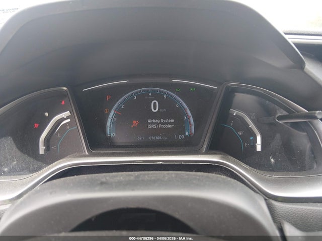 44786296 :رقم المزاد ، SHHFK7H65KU222347 vin ، 2019 Honda Civic Ex مزاد بيع