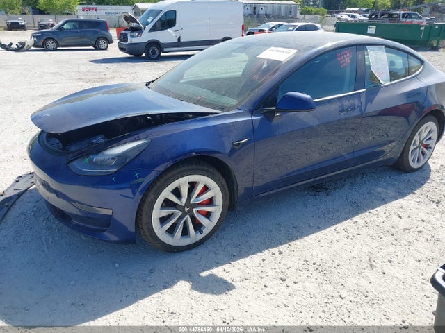 Продажа на аукционе авто 2022 Tesla Model 3 Rear-wheel Drive, vin: 5YJ3E1EA9NF189018, номер лота: 44786450