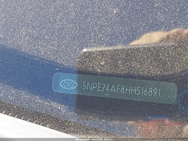 5NPE24AF8HH516891 Hyundai SONATA SE