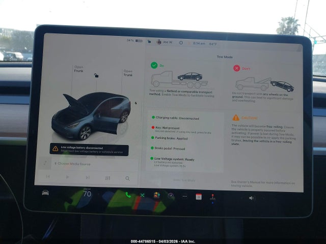 Aukcja sprzedaży 2023 Tesla Model Y Awd/long Range Dual Motor All-wheel Drive, vin: 7SAYGDEE5PF918349, numer aukcji: 44786515