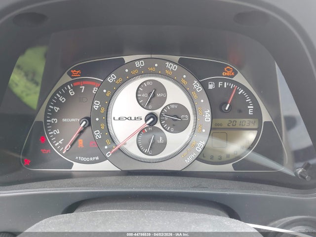 Aukcja sprzedaży 2004 Lexus Is 300, vin: JTHBD192540083923, numer aukcji: 44786539