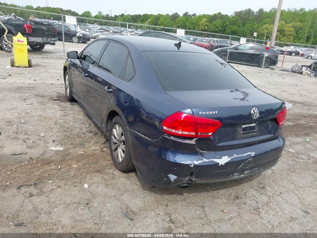 2014 Volkswagen Passat 1.8t Wolfsburg Edition მანქანა იყიდება აუქციონზე, vin: 1VWAT7A37EC100595, აუქციონის ნომერი: 44786548