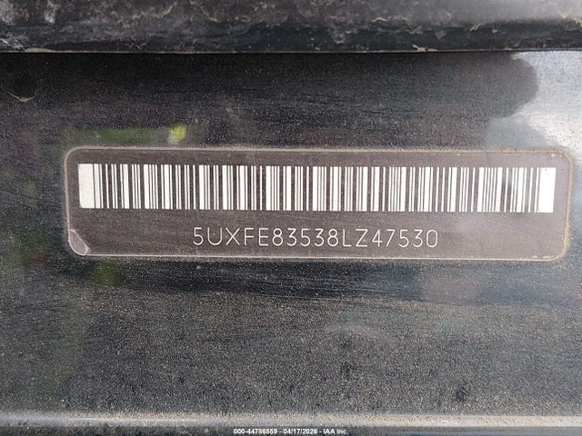 Aukcja sprzedaży 2008 Bmw X5 4.8i, vin: 5UXFE83538LZ47530, numer aukcji: 44786559