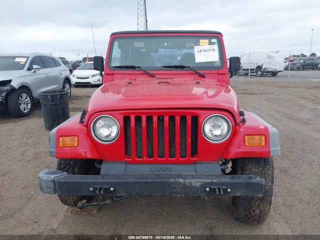 Продажа на аукционе авто 2001 Jeep Wrangler Sport, vin: 1J4FA49S61P330778, номер лота: 44786570