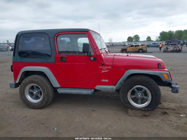 Продажа на аукционе авто 2001 Jeep Wrangler Sport, vin: 1J4FA49S61P330778, номер лота: 44786570